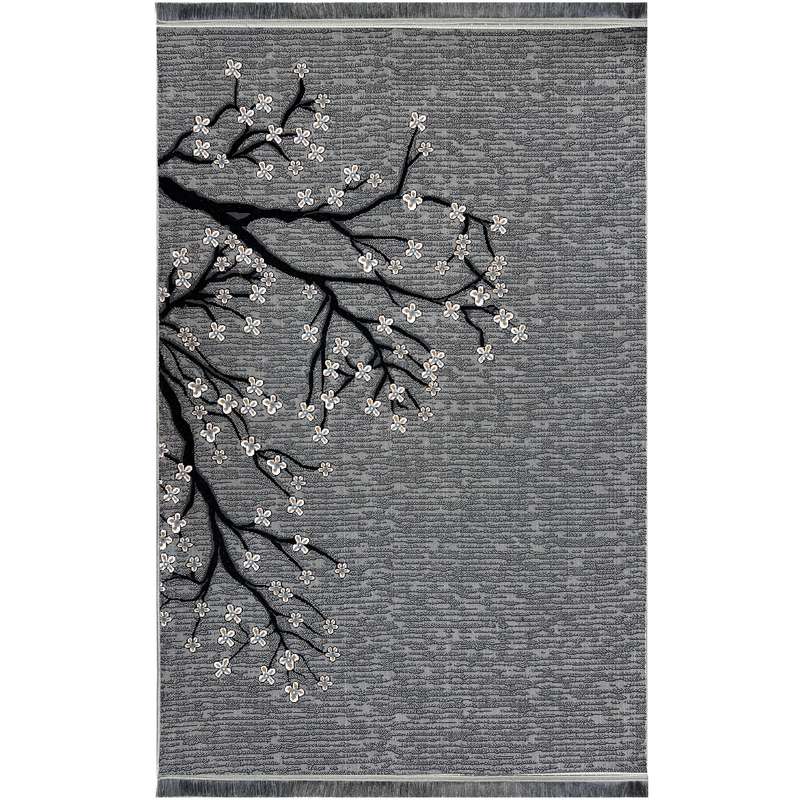 گلیم ماشینی جزیره طرح روستا مدل TO-6