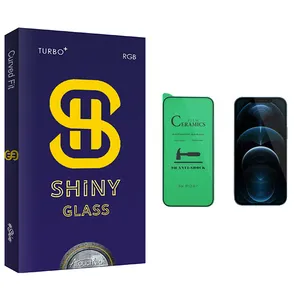 Atouchbo Shiny Glass Ceramics Screen Protector For Apple iPhone 12 Pro Max