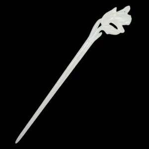 گیره مو زنانه مدل کانزاشی گل رز کد 0032