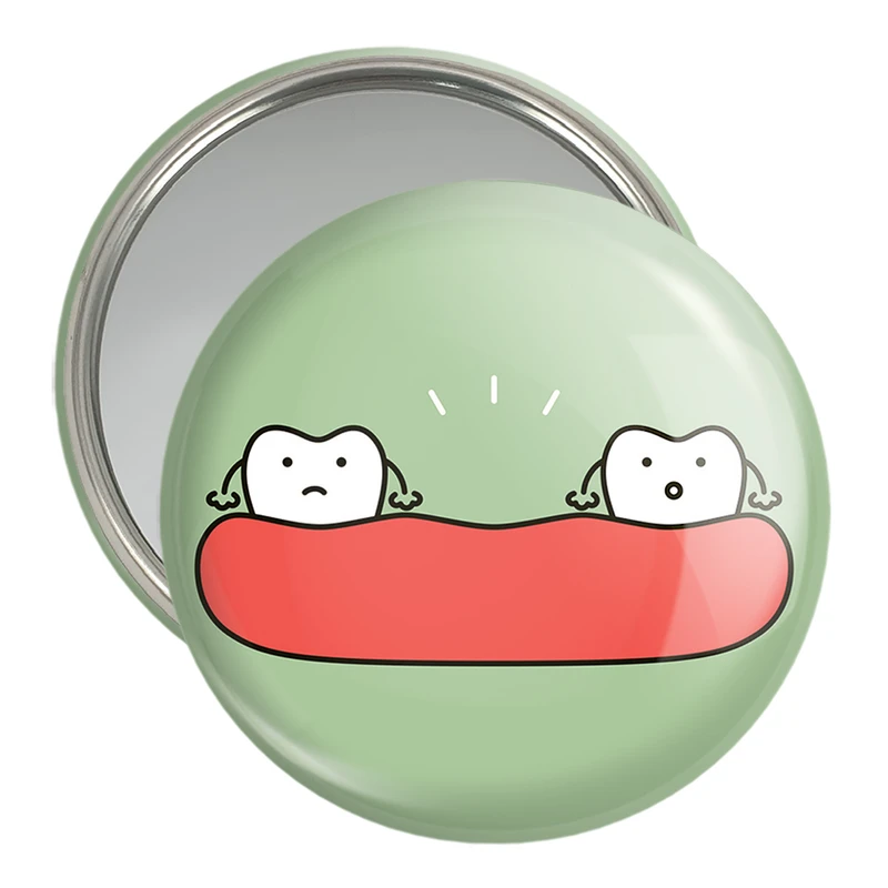 آینه جیبی خندالو مدل دندان و دندانپزشکی کودکانه کد 27757