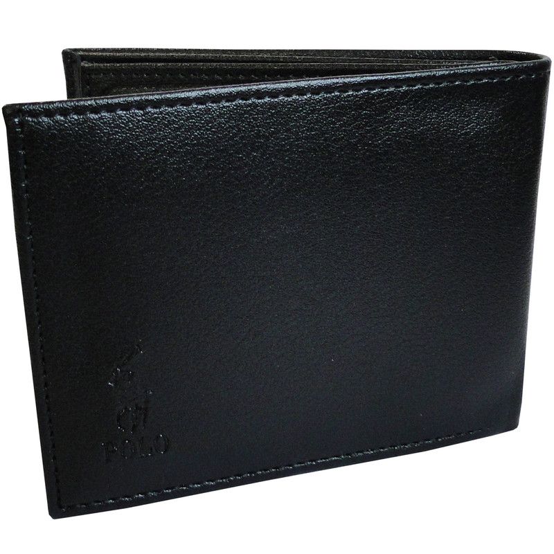 کیف پول چرم مردانه پولو کد P2351