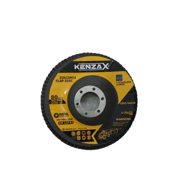 سنباده فلاپ دیسک کنزاکس مدل KFD-7612 بسته 10 عددی