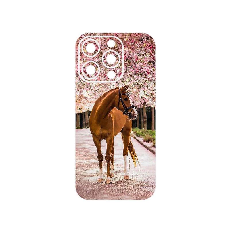 برچسب پوششی ماهوت مدل Horse_1 مناسب برای گوشی موبایل اپل iPhone 14 Pro
