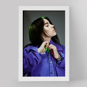 تابلو خندالو مدل بیلی آیلیش Billie Eilish کد 19135