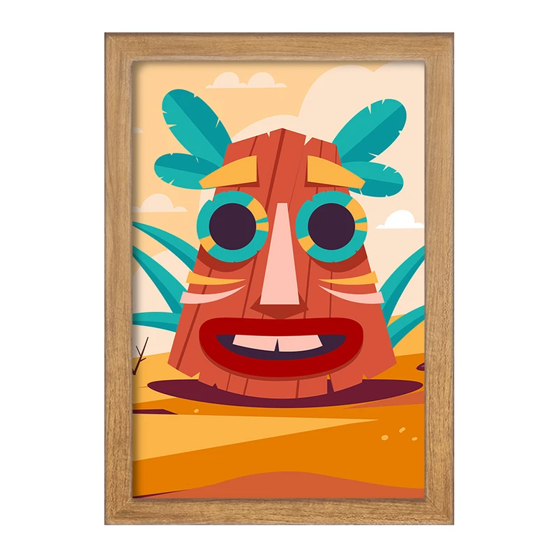 تابلو خندالو مدل آفریقا Africa کد 29834