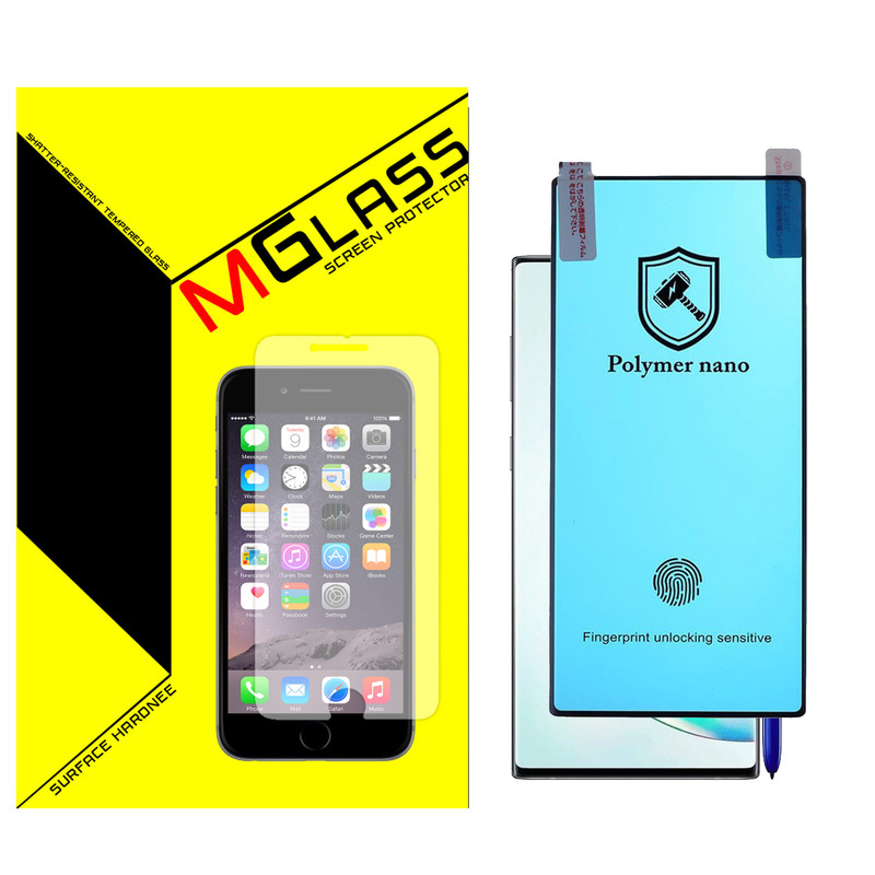 تصویر محافظ صفحه نمایش نانو ام گلس مدل NPMG-01 مناسب برای گوشی موبایل سامسونگ Galaxy NOTE 10 PLUS