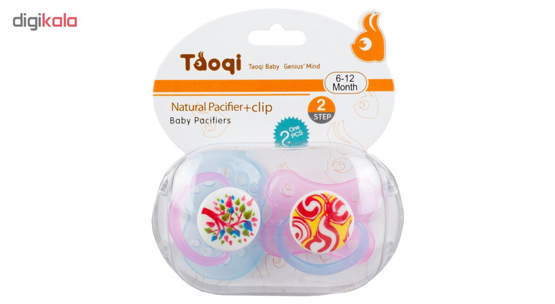 پستانک ارتودنسی تاوچی مدل 005 بسته دو عددی