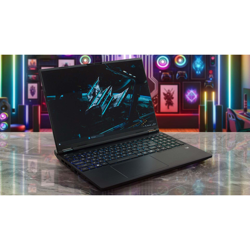 لپ تاپ 16 اینچی ایسر مدل Predator Helios Neo 16 AI PHN16-73-94ZR-Core Ultra 9 275HX-16GB DDR5 6400MHz-1TB SSD-RTX5070 8GB-QHD 240Hz-W