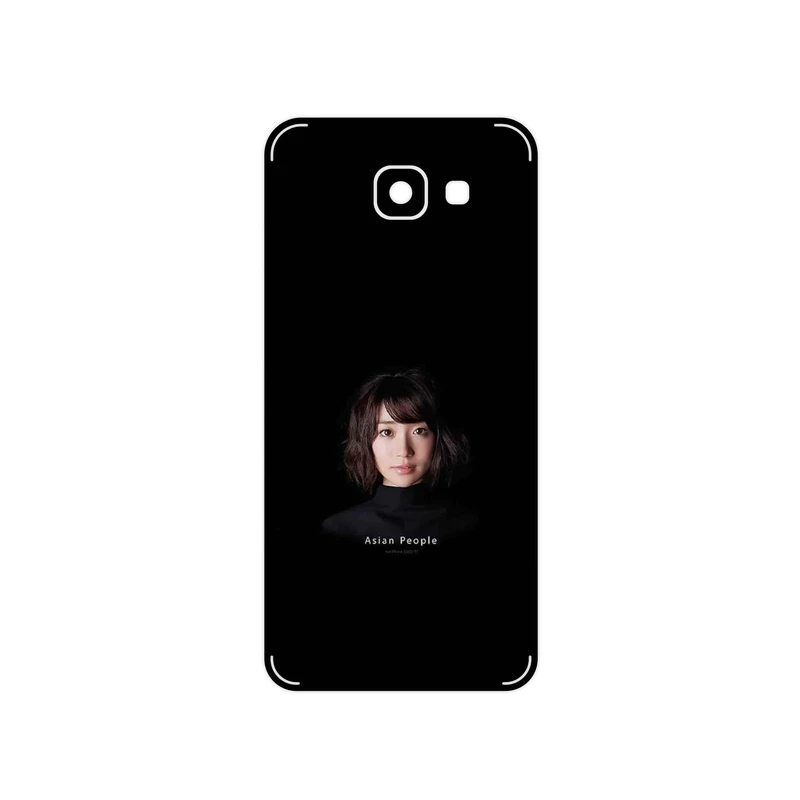 برچسب پوششی ماهوت مدل Portrait of an Asian Woman مناسب برای گوشی موبایل سامسونگ Galaxy A8 2016