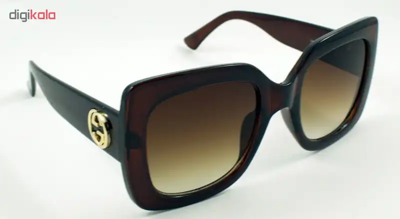 عینک آفتابی زنانه مدل Transparent Brown Bee Collection