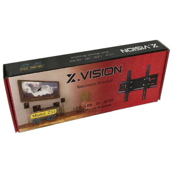 پایه دیواری تلویزیون ایکسویژن مدل Z33 مناسب برای تلویزیون های 26 تا 42 اینچ پایه دیواری تلویزیون ایکسویژن مدل Z33 مناسب برای تلویزیون های 26 تا 42 اینچ