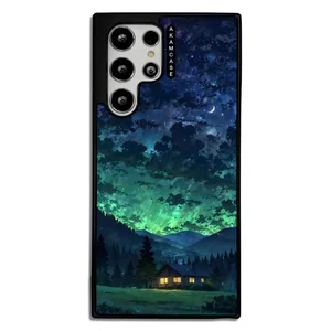 AKAM AMC-WSGS22U-NATURE-23 Cover For Samsung Galaxy S22 Ultra