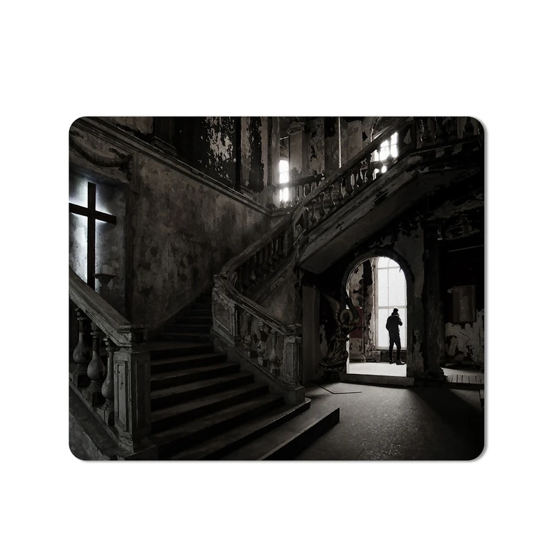 ماوس پد طرح قلعه متروکه کد MPE357