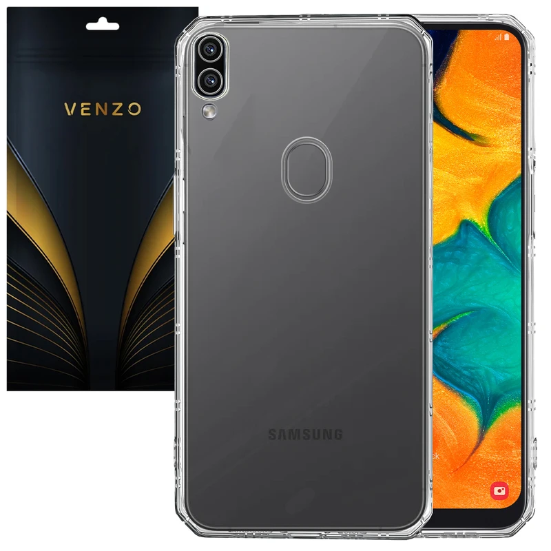 کاور ونزو مدل Crystal مناسب برای گوشی موبایل سامسونگ Galaxy A20 / A30