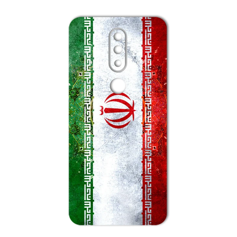 برچسب پوششی ماهوت مدل IRAN-flag Design مناسب برای گوشی موبایل Nokia 6.1 Plus-Nokia X6