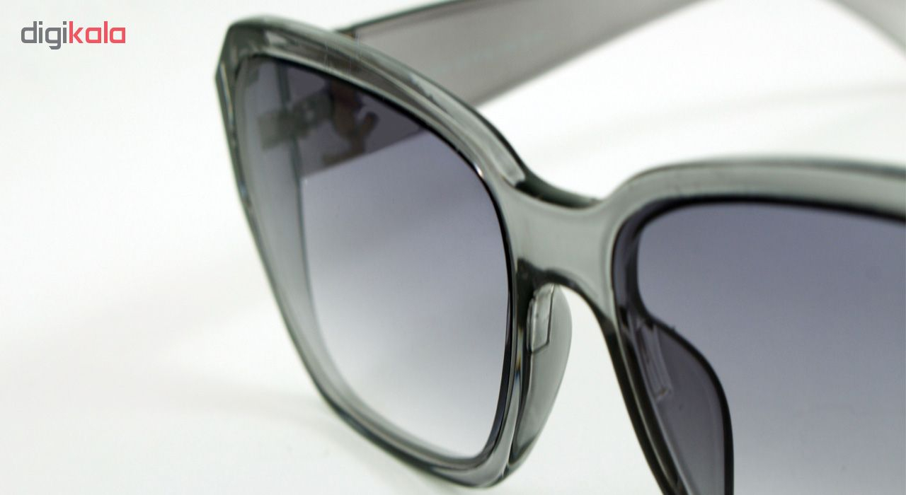 عینک آفتابی مدل Transparent Grey Cubic