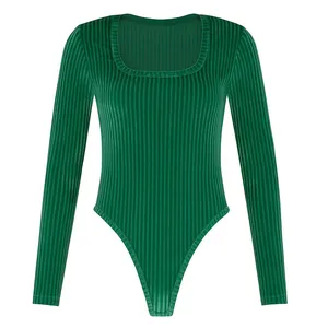 بادی آستین بلند زنانه مدل B1102-GR