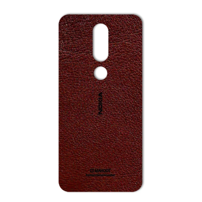 برچسب پوششی ماهوت مدلNatural Leather مناسب برای گوشی Nokia 6.1 Plus-Nokia X6