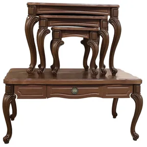 میز پذیرایی مستطیلی مدل نیل مجموعه 4 عددی