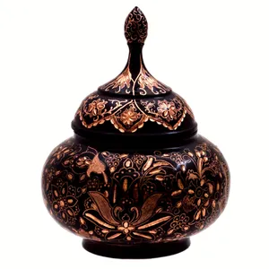 قندان الماس تراش رستا طرح 3-13-129 ارتفاع 22 سانتی متر