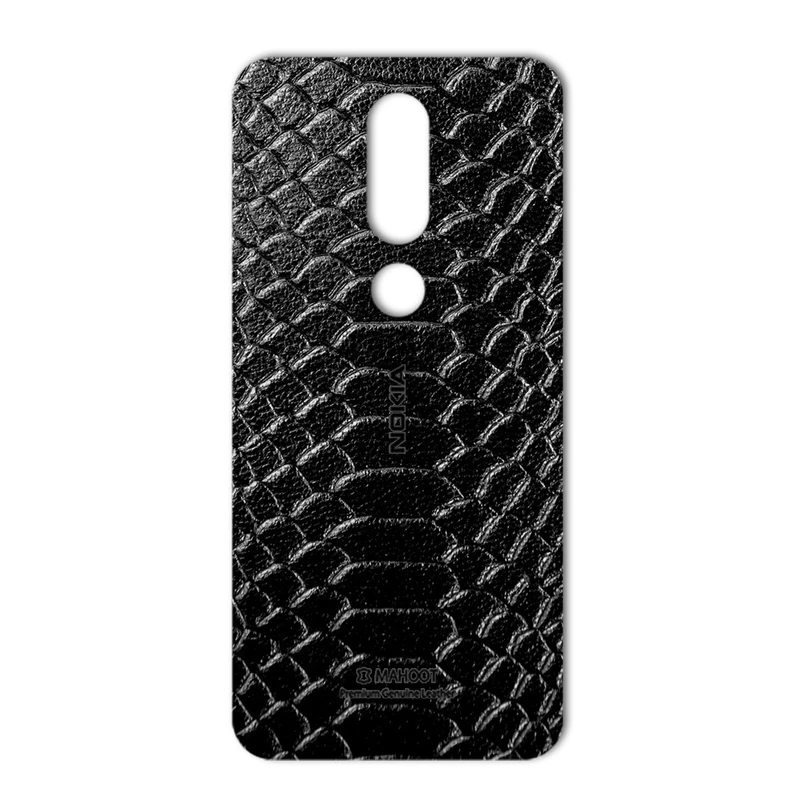 برچسب پوششی ماهوت مدل Snake Leather مناسب برای گوشی Nokia 6.1 Plus-Nokia X6