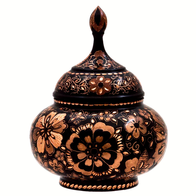 قندان الماس تراش رستا طرح 4-13-129 ارتفاع 22 سانتی متر
