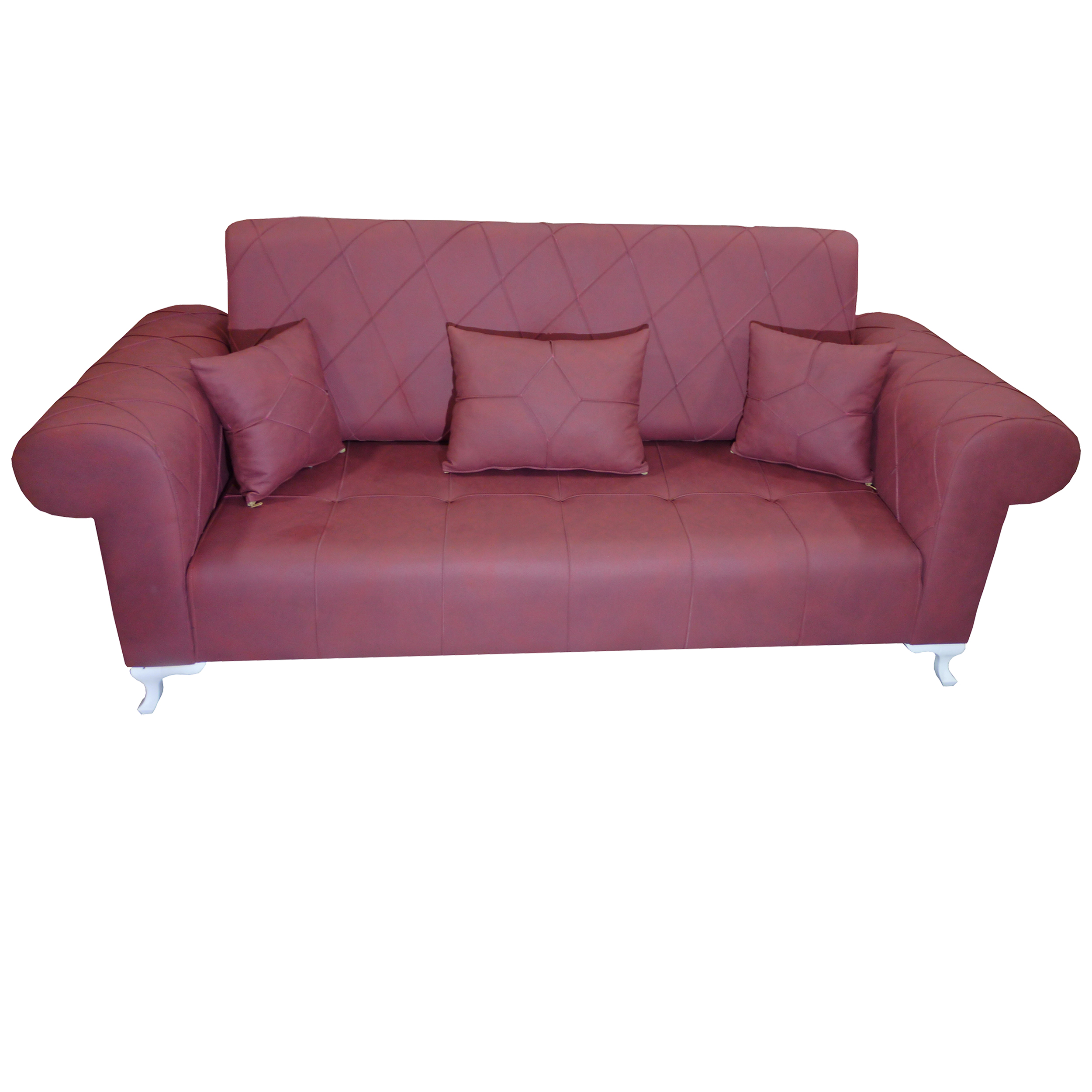 مبل راحتی 3 نفره مدل سوگند با کوسن کد 313 - 2600