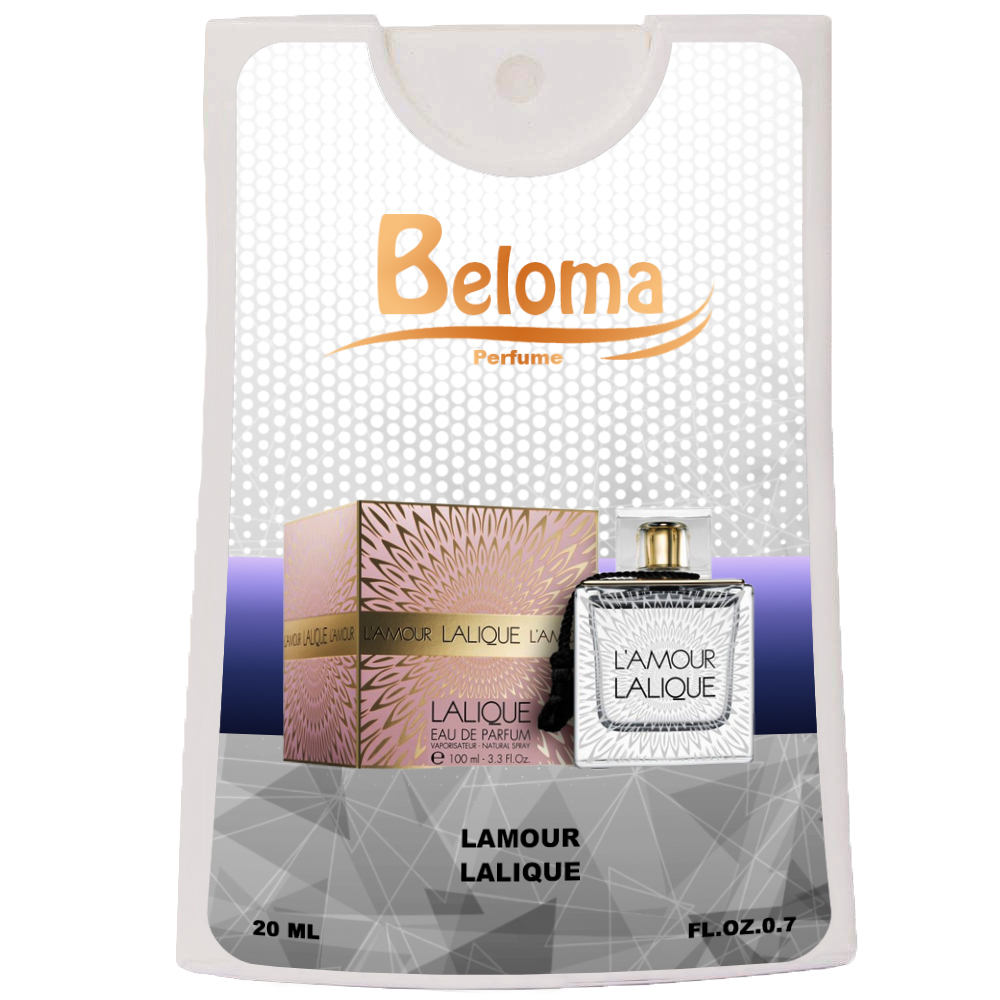عطر جیبی زنانه بلوما مدل لالیک لامور حجم 20 میلی لیتر