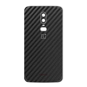 MAHOOT Carbon-fiber Texture Cover Sticker for OnePlus 6