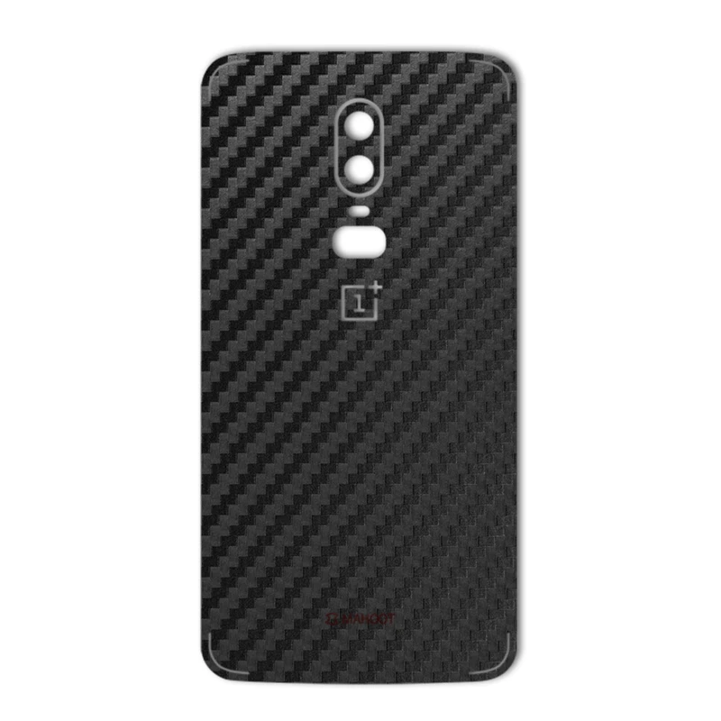 برچسب پوششی ماهوت مدل Carbon-fiber Texture مناسب برای گوشی  OnePlus 6