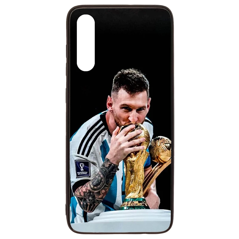 کاور قاب گارد گوشی طرح مسی کد TPU-085 مناسب برای گوشی موبایل سامسونگ Galaxy A70 / A70s