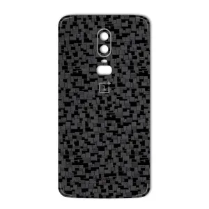 MAHOOT Silicon Texture Cover Sticker for OnePlus 6