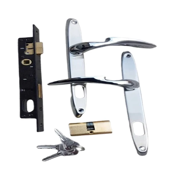 دستگیره در مدل  سوئیچی به همراه قفل و سیلندر 