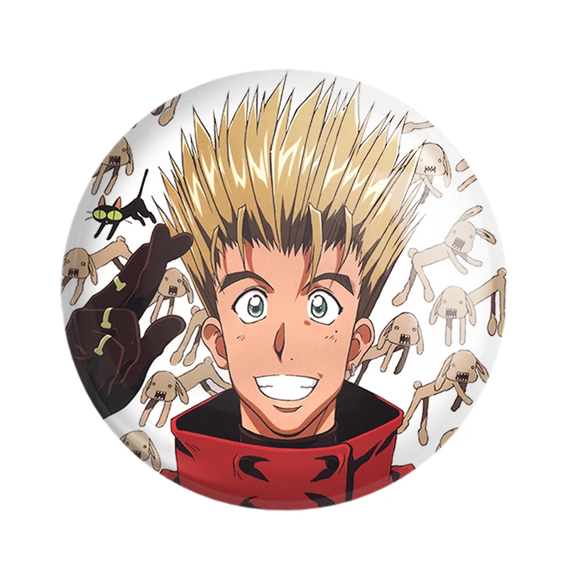 مگنت خندالو مدل وش و کورونکو انیمه تریگان (Trigun) کد 36266