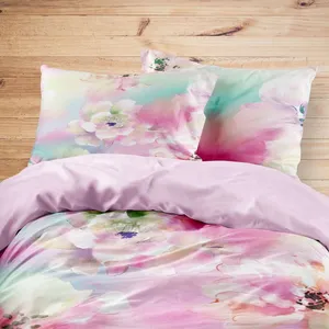 سرویس روتختی مدوپد طرح گلرنگ مدل pod00287 یک نفره 4 تکه