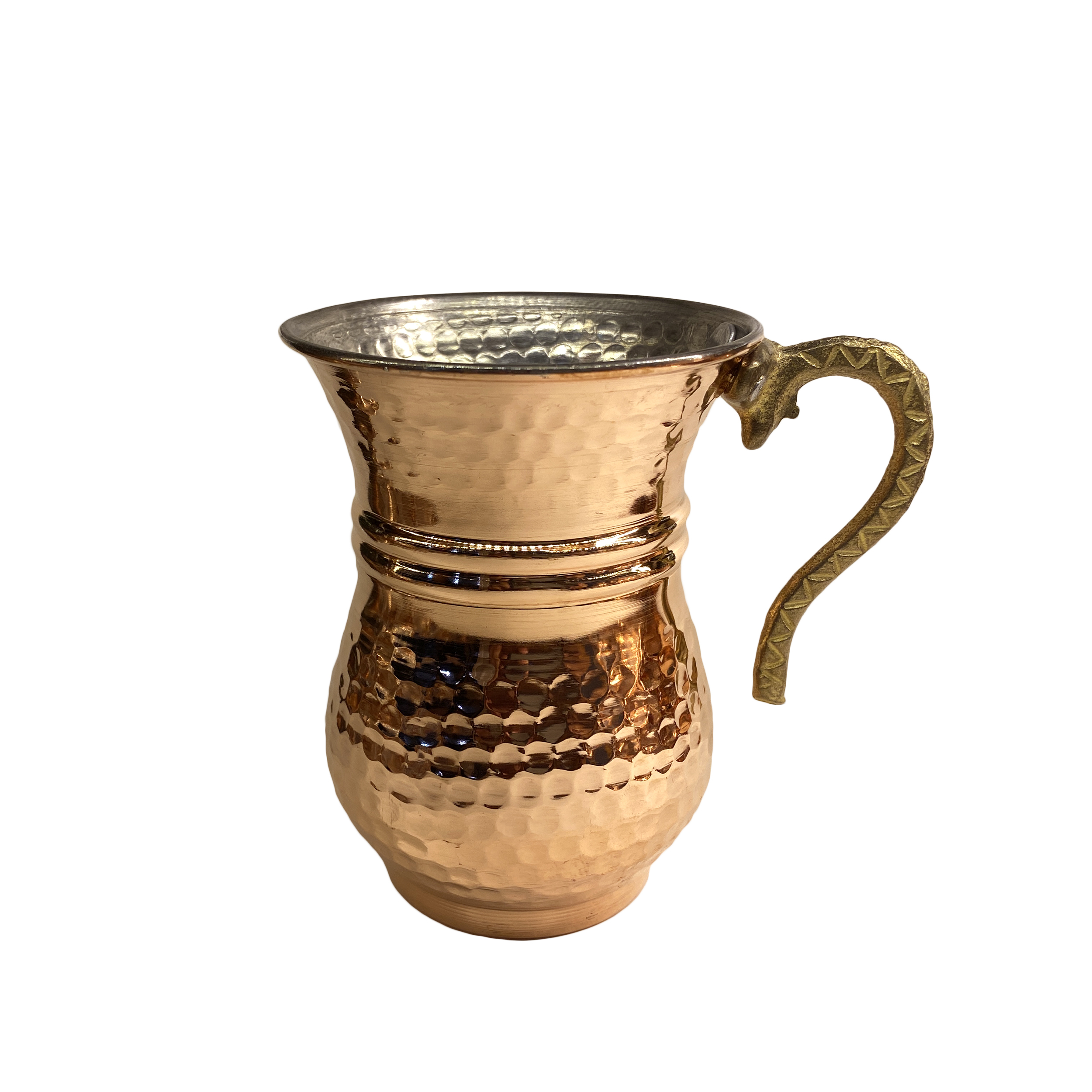 لیوان مسی طرح کمر باریک کد 1518