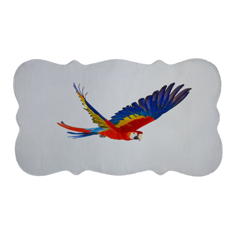 پادری مدل دالبر طرح طوطی کد 6181 سایز 110×60 سانتی متر