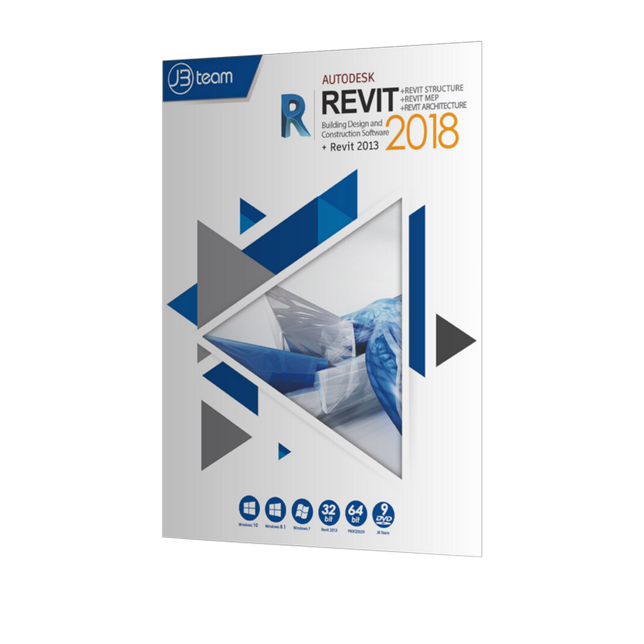 نرم افزارAutoDesk REVIT 2018 نشر جی بی تیم