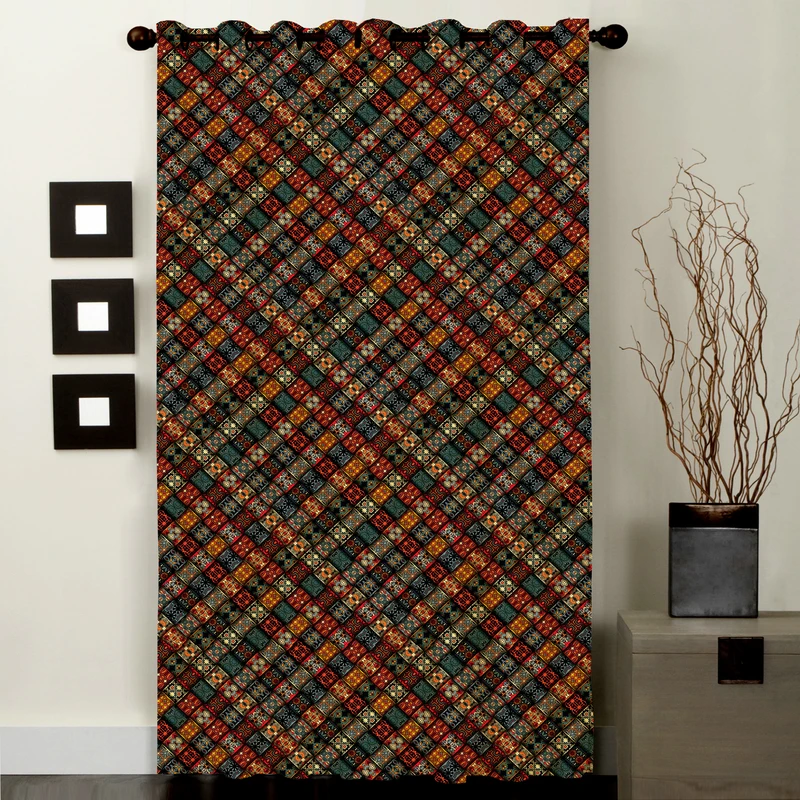 پرده رنس مدل C1-50078 ارتفاع 290 سانتی متر