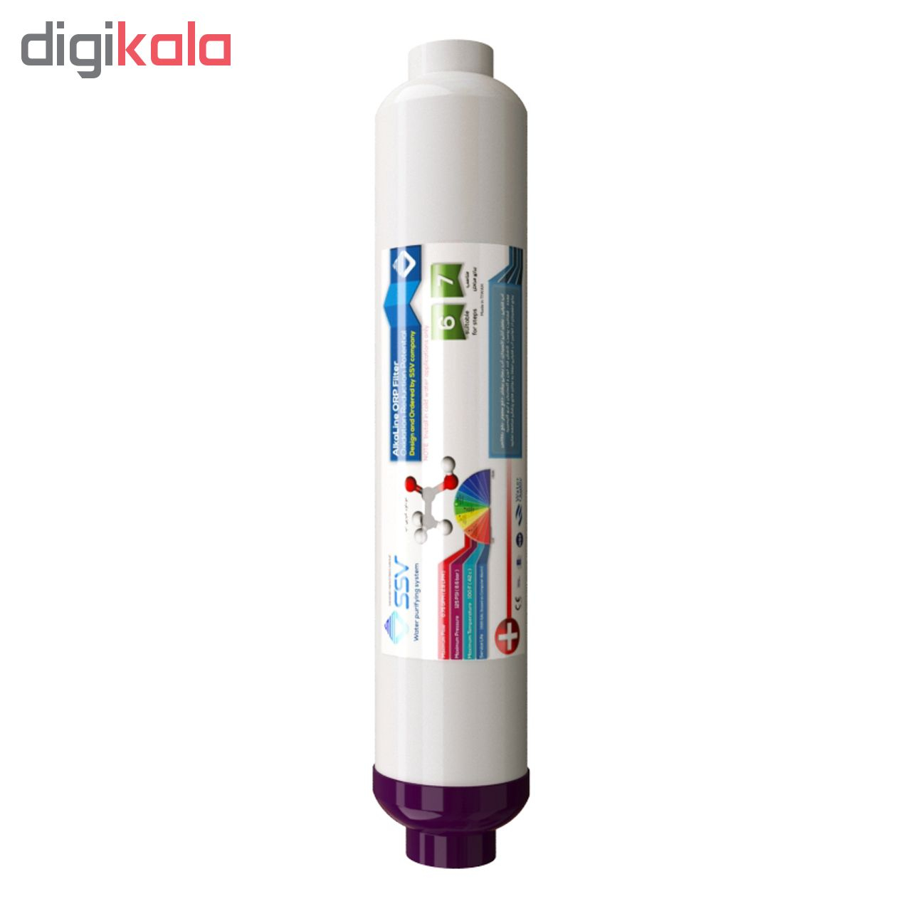 فیلتر قلیایی کننده آب خانگی  اس اس وی مدل Alkaline