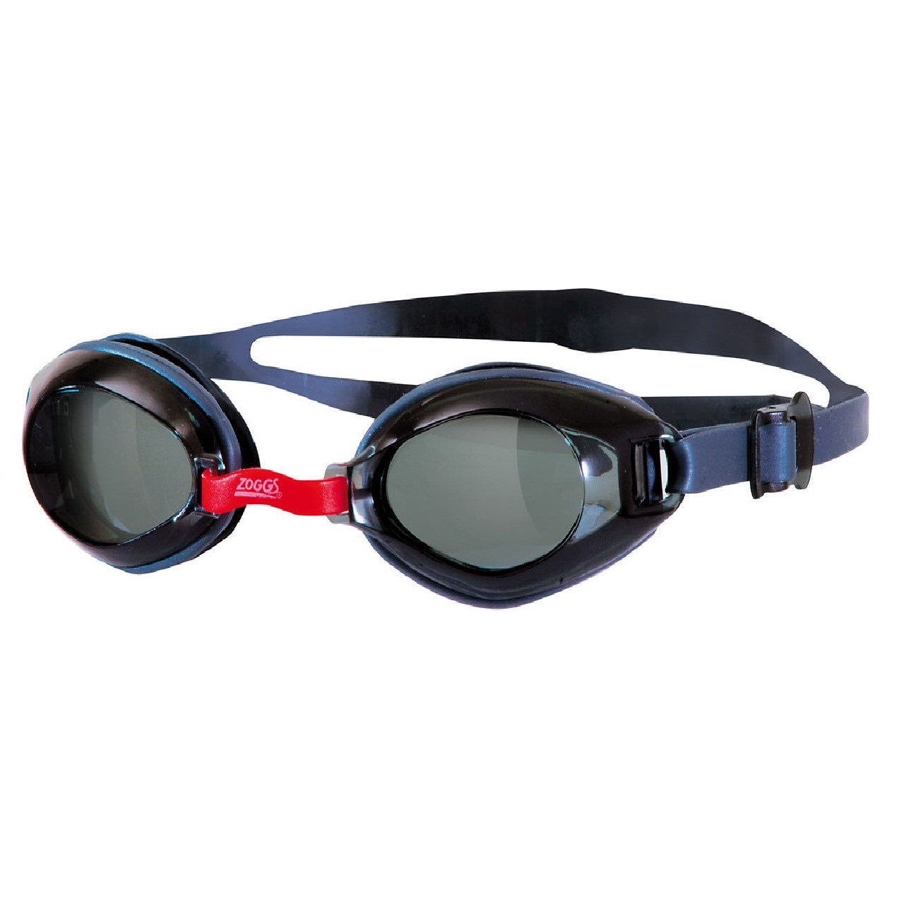 عینک شنای زاگز مدل ENDURA black red