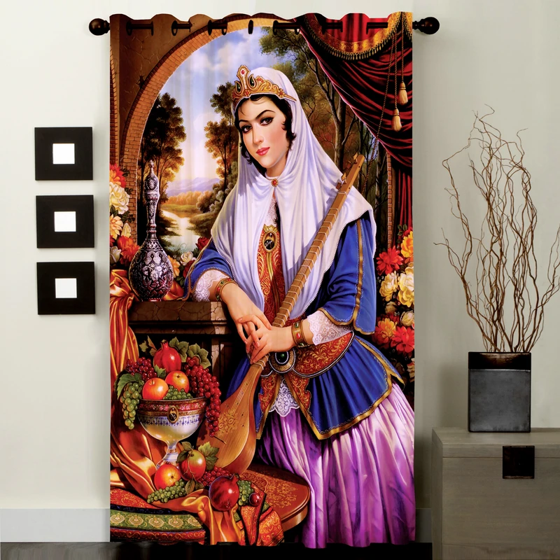 پرده مدل C1-50327 ارتفاع 290 سانتی متر