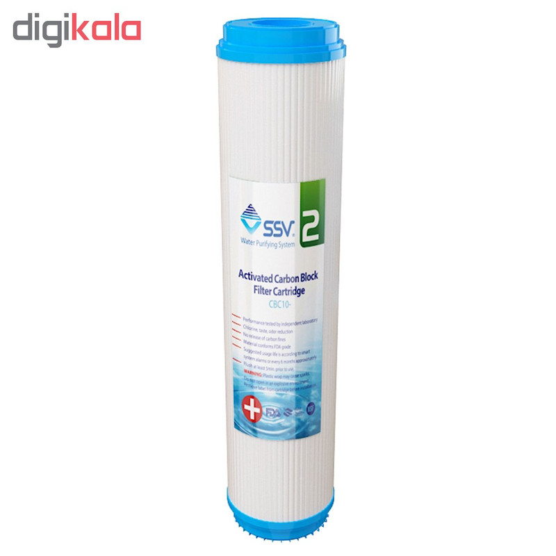 فیلتر تصفیه آب خانگی اس اس وی مدل Plus بسته 4 عددی