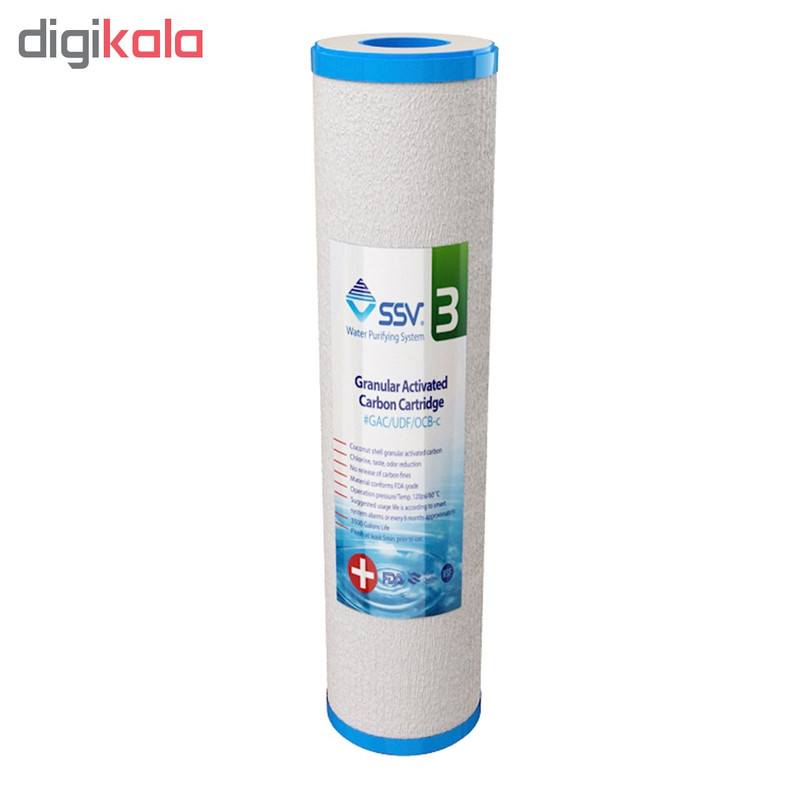 فیلتر تصفیه آب خانگی اس اس وی مدل Plus بسته 4 عددی