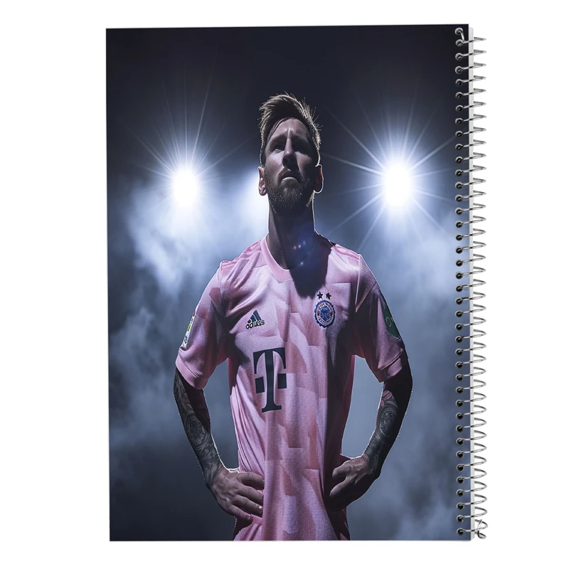 دفتر ژورنال نویسی 50 برگ مدوپد مدل نقطه ای طرح مسی messi کد DF14051