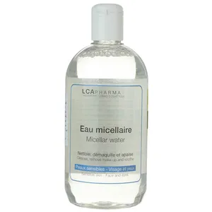 پاک کننده آرایش چشم و صورت ال سی ای فارما مدل Eau Micellaire حجم 500 میلی لیتر