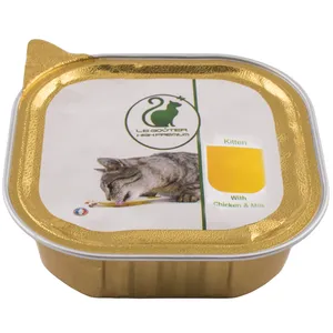 غذای گربه مدل LE GOUTER جوجه و شیر وزن 100 گرمی