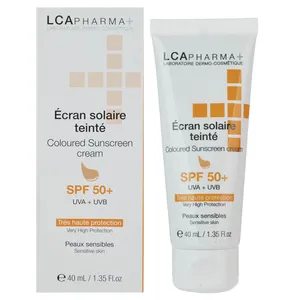 کرم ضد آفتاب رنگی ال سی ای فارما مدل Ecran Solaire Teinte حجم 40 میلی لیتر