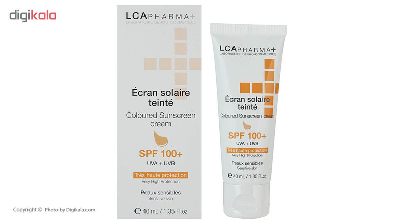 کرم ضد آفتاب رنگی ال سی ای فارما مدل Ecran Solaire Teinte حجم 40 میلی لیتر