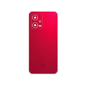 MAHOOT Matte-Warm-Red Cover Sticker for Xiaomi Redmi Note 12 5G